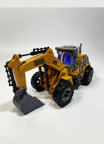 Трактор на радіокеруванні, пульт 27, масштаб 1:20, підсвічування, рухомі елементи, в коробці Mhz (316093935)