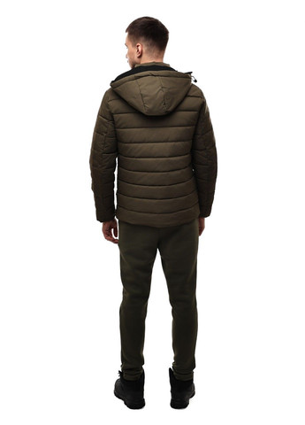 Оливкова (хакі) зимня куртка зимова чоловіча TE