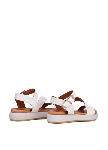 Молочные женские сандалии 03-2836 рисовая кожа Attizzare