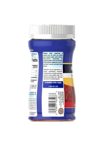 Натуральна добавка Puritan's Pride Melatonin 2.5 mg, 60 желейок Puritans Pride (334704267)