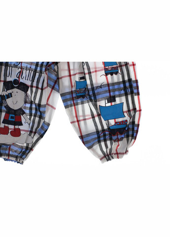 Біржі для хлопчика трикотажні Пірат блакитні 68 см (31317) BABYKROHA (297199253)