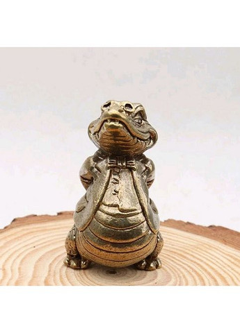 Мініатюрна мідна латунна фігурка статуетка у вигляді Крокодила No Brand (292260413)