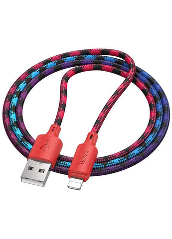 Зарядний кабель USB-Lightning для iPhone / Провід шнур юсб лайтнінг для зарядки айфона Apple пристроїв 1м Hoco (365731349)