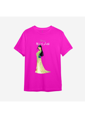 Розовая демисезонная детская футболка с принтом "mulan / мулан" (10310048164) ТiШОТКА