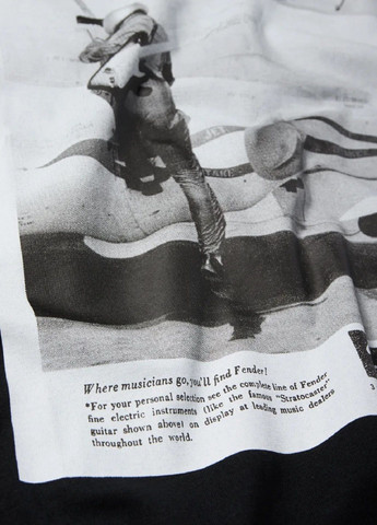 Черная футболка C&A