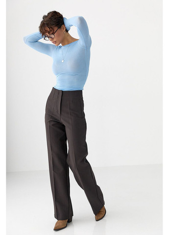 Классические брюки-палаццо с высокой посадкой No Brand (361045307)