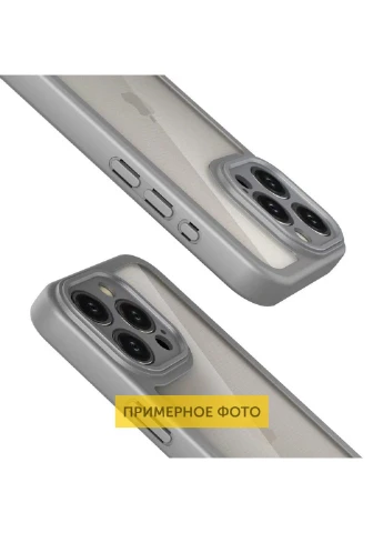 TPU чехол Transparent + Colour 1,5mm для Apple iPhone 16 (6.1") Epik (389307786)