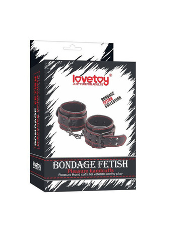 Наручники штучна шкіра аксесуари для БДСМ BDSM садомазо Lovetoy (317747399)
