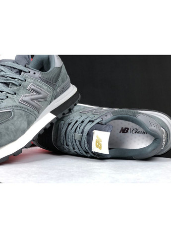 Темно-сірі осінні кросівки чоловічі, вьетнам New Balance 574 classic