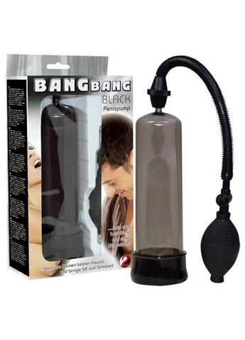 Помпа для чоловіків BANG BANG (чорна) No Brand (284729003)