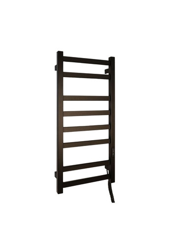 Рушникосушарка електрична з контроллером Чорний мат 790*370 Carino LUCA (367604539)