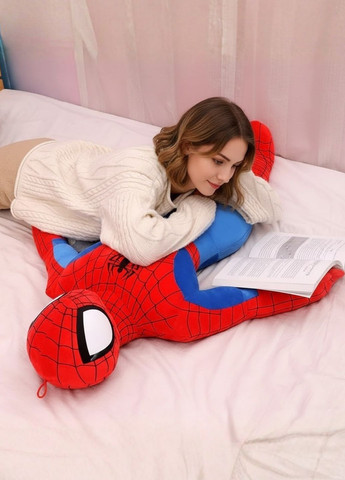 Большая плюшевая игрушка Человек паук мягкий супергерой 95 см для детей My Kigu (370757581)