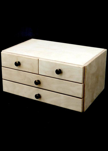 Міні-комод з дерева Кемасі бланже (МНК-008501) No Brand (328226741)