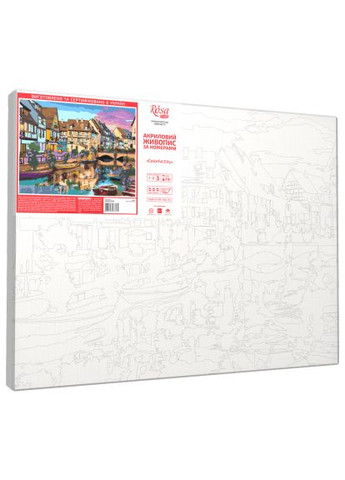 Картина по номерам (4823098538479) Rosa Start Colorful Сity 35 х 45 см (366158866)