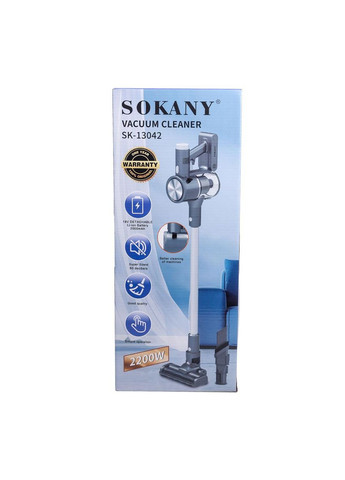 Пылесос ручной для дома аккумуляторный 2200 Вт SK-13042 Sokany (370974879)