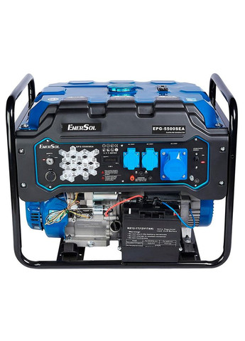 Генератор бензиновий 230В 5/5.5кВт електростартер двигун ES-390G 78.4кг EnerSol (370616978)