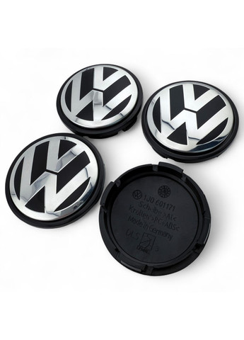 Колпачки в диски 56/52,5 заглушка для дисков Вольцваген (4 шт.) NO 1J0 601171 No Brand (364959003)