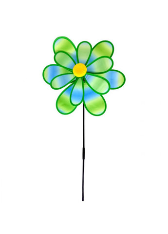 Вітрячок "Квіточка", діаметр 38 см, зелений MIC (292252378)