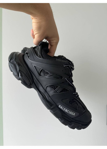 Белые демисезонные кроссовки balenciaga track black 542023 w баленсиага трипл блек No Brand