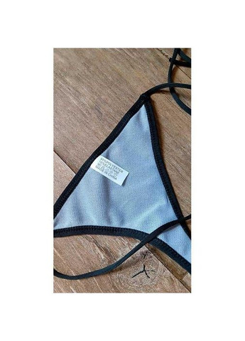 Салатовий літній купальник бікіні роздільний із м'якою чашкою на зав'язках xs-s No Brand