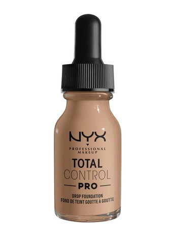 Тональна основа NYX Professional Total Control Pro Drop Foundation (13 мл) Medium Buff (TCPDF 10.5) NYX Professional Makeup (280266071)