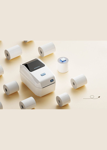 Термопринтер для печати наклеек Lvory white (1AE10271603) NIIMBOT K3_W (340279433)