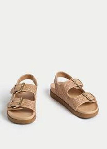 Бежевые босоножки M&S с ремешком