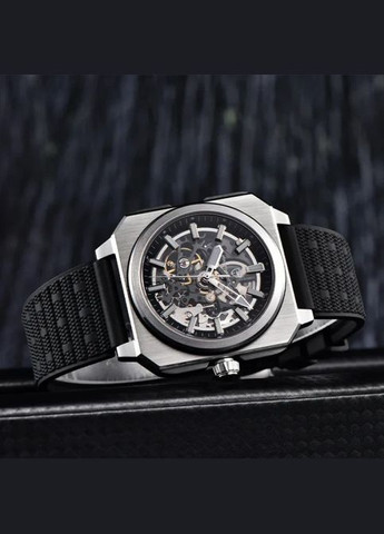 Часы PD-1791 Black-Silver механические, механика с автоподзаводом сasual, классические Pagani Design (342323356)