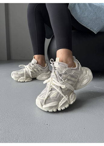 Кросівки жіночі і чоловічі adidas Vento XLG Deluxe Grey Beige | Адідас Венто Делюкс сірі демісезони (372129253)