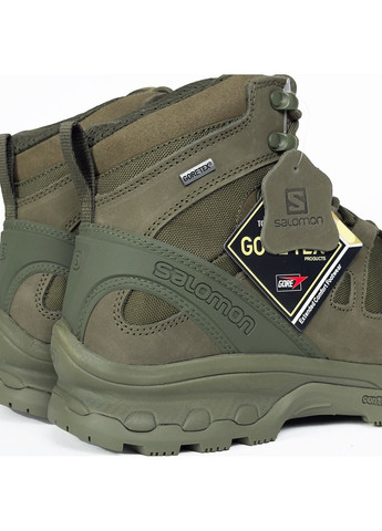 Черевики літні демісезон Salomon Quest 4D GTX Forces 2. Олива. (00000002287) Global Ballistics (354834523)