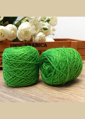 Нитки акриловые для рукоделия, 1 мм, травяные №RU032, 5 гр No Brand (340484375)