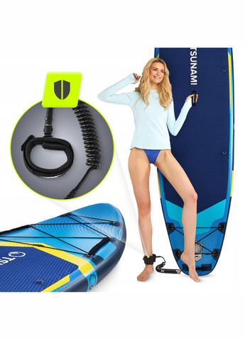 Надувная SUP доска PRO 350 см с веслом T13 () TSUNAMI P-5905973405614 (332998601)