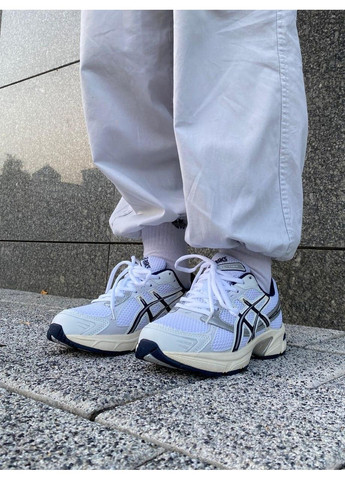 КРОССОВКИ ЖЕНСКИЕ ASICS GEL-1130 WHITE BLACK BEIGE АСИКС ГЕЛЬ 1130 No Brand чёрные демисезоны (368647100)