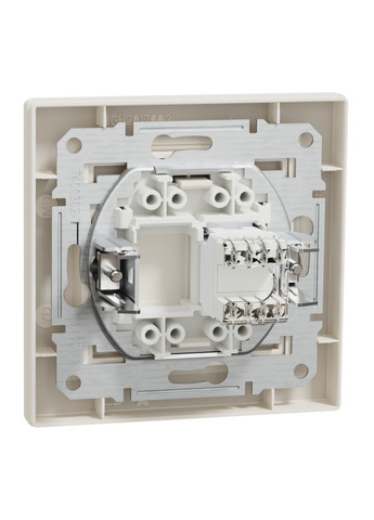 Розетка комп'ютерна rj45 utp кат. 5е, крем, Asfora, EPH4300123 Schneider (372582369)
