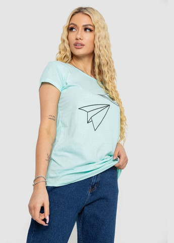 Футболка женская с принтом, 244R2217 Ager - (365076738)