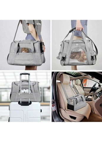 Сумка-переноска для собак і кішок44х28х25 No Brand (362571892)