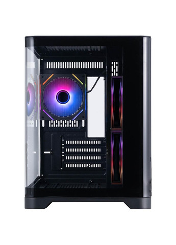 Корпус UV5-BK-2FC7R-1FC7 Black без БП 1STPLAYER (342331341)