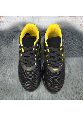 Черные демисезонные кроссовки подростковые Paliament