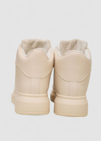 Кроссовки женские зимние на меху Ager 248RA2254 бежевые демисезоны (340052115)