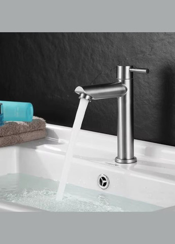 Кран, монокран для холодної води. Нержавійюча сталь. No Brand (315765342)