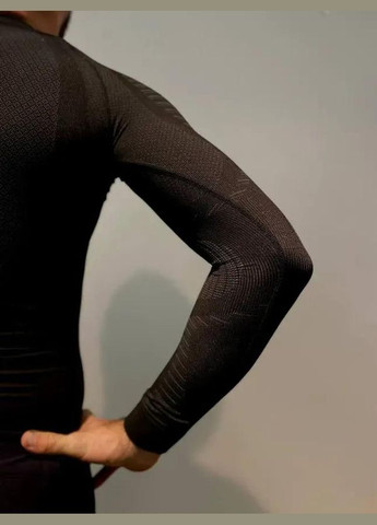 Термофутболка з довгим рукавом чоловіча Xperience, Military Black, Accapi (334669767)