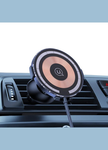 Холдер CD164 Transparent Magnetic Car Wireless Charger Transparent USAMS (302289040)