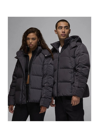 Чорна куртка унісекс down jacket black Air Jordan