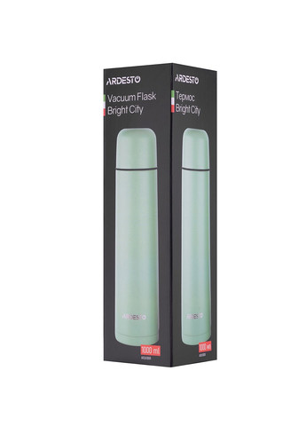 Термос Bright City 1000 мл нержавіюча сталь AR2610GR Ardesto (365960888)
