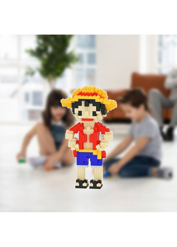 Конструктор Beixi Blocks "Луффи" 668 деталей детский 3D-конструктор 16 см BB (360867047)