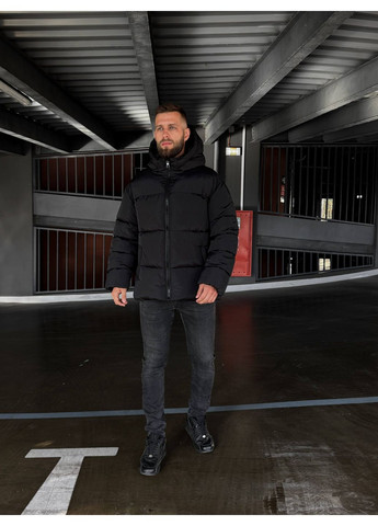 Чорний зимній Пуховик Україна