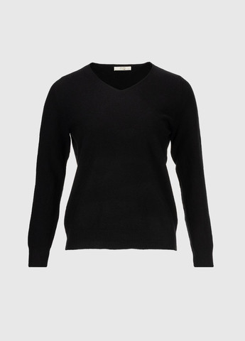 Черный демисезонный пуловер пуловер No Brand