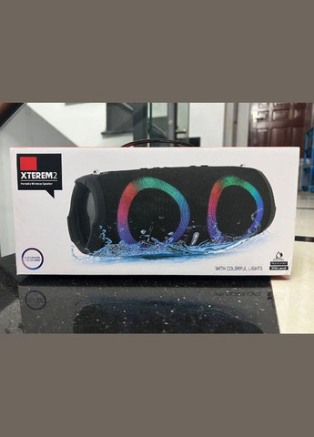 Портативная колонка Xterem2 Bluetooth переносной динамик блютуз1000 мАh IPX5 Синяя No Brand (340063144)