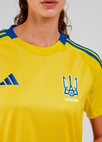 Домашнее джерси Ukraine 24 (Женская команда) adidas - (365437303)