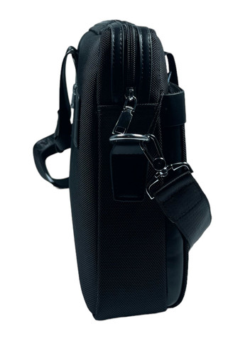 Сумка через плечо оксфорд одно отделение один фронтальный карман задний карман размер: 27*36*11 см, черный Moltani (285814988)